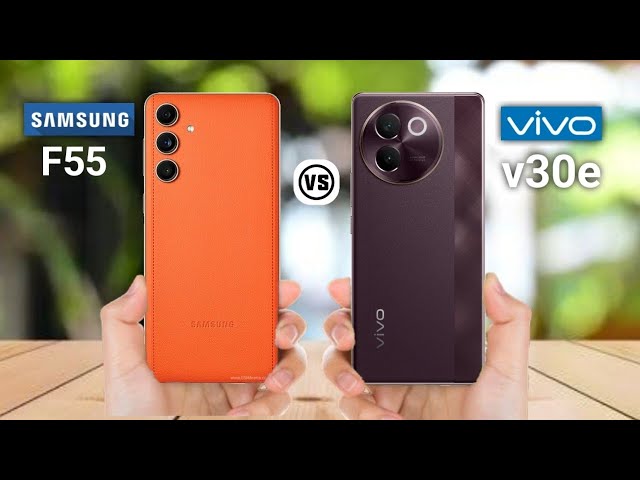 Samsung Galaxy F55 vs vivo v30e