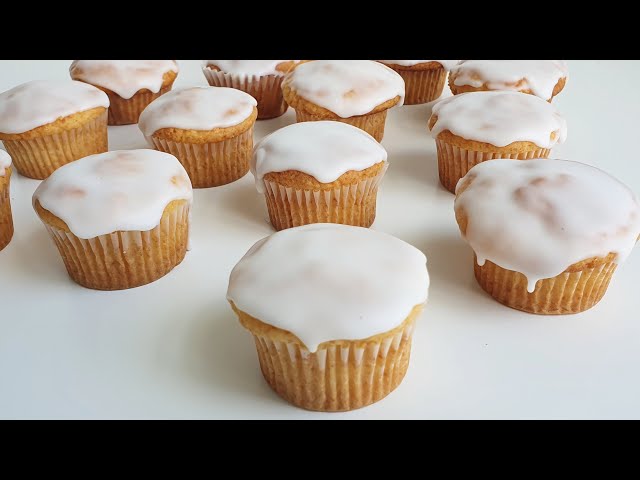 Zitronenmuffins ganz einfach und super saftig / Lemon Cupcakes