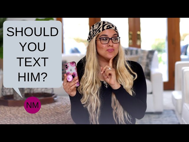 Should You Text Him First?  / Are You Texting Him Too Much? / When To Text A Guy