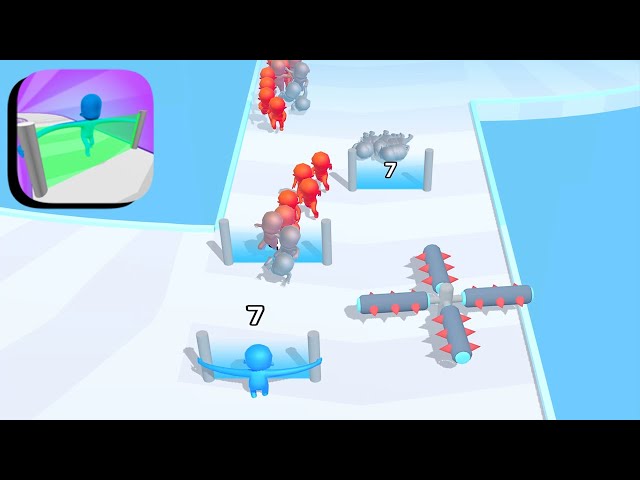 Smash Runner ​- All Levels Gameplay Android,ios (Levels 1-3)