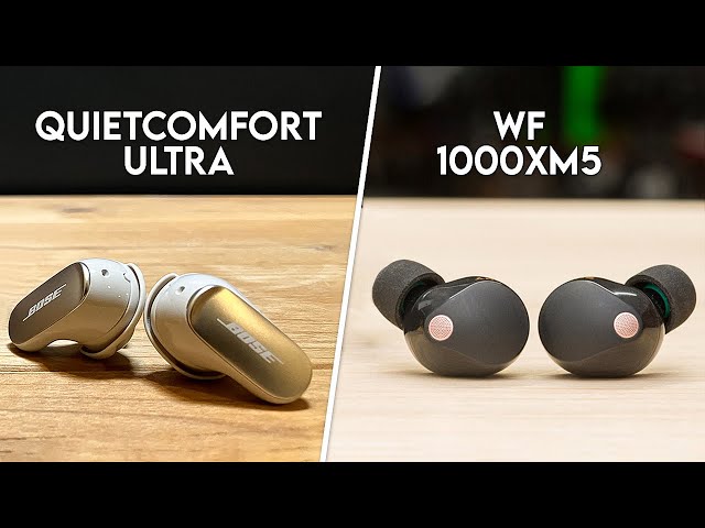 Bose QuietComfort Ultra Earbuds vs Sony WF-1000XM5 | Which Should You Buy?