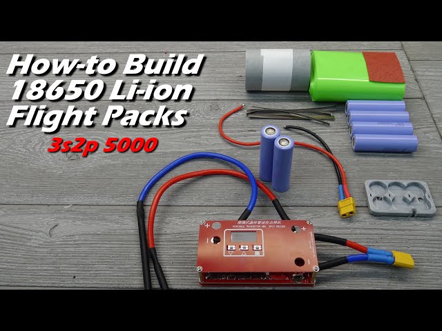 How-to Make 18650 Li-ion Battery Packs