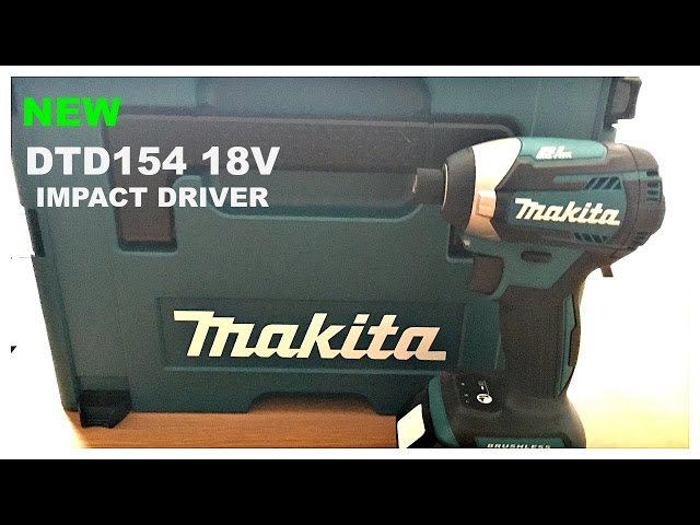 Makita DTD154 Cordless Impact Driver 18V  Review