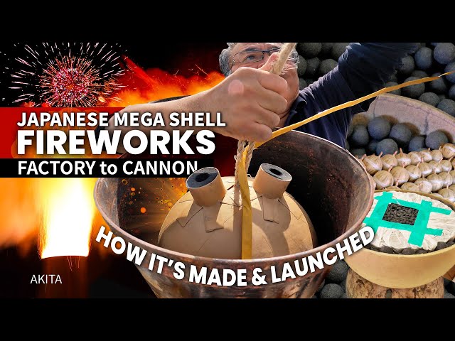How Japanese Fireworks are Made & Launched ★ ONLY in JAPAN