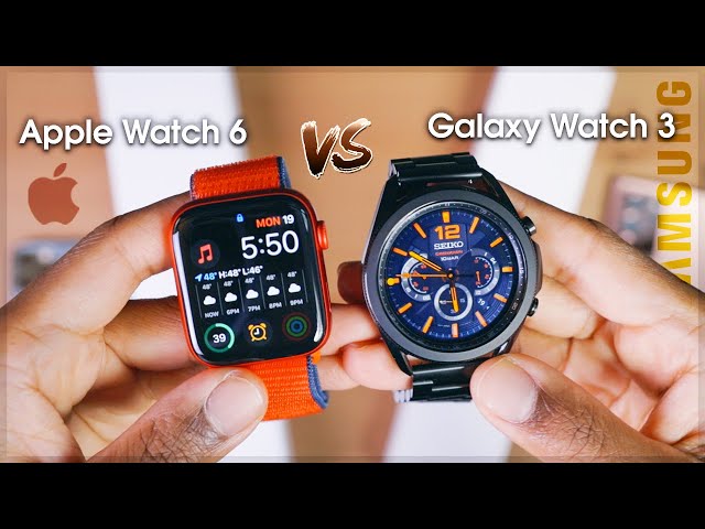 WHICH IS BETTER!? Galaxy Watch 3 vs Apple Watch Series 6