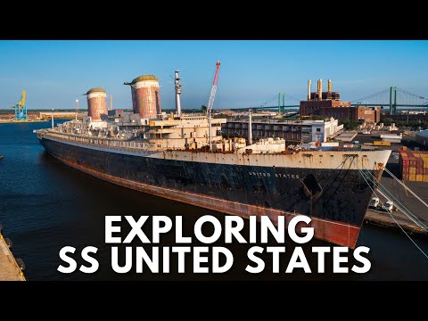 Inside The ABANDONED S.S United States