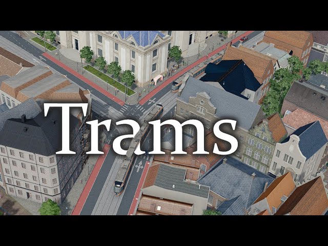 Trams! - Cities Skylines Dutch City Speedbuild - Wagenvoort #6