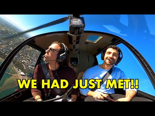My Uber Passenger Invites Me on His Helicopter!