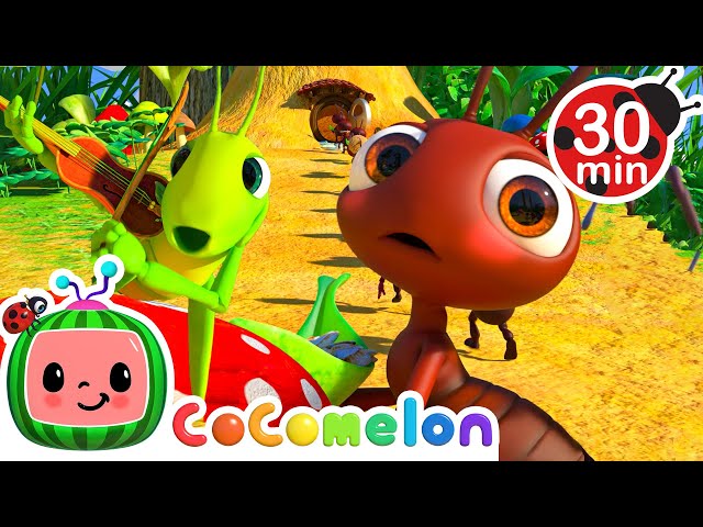 The Ant and the Grasshopper | Cocomelon and Little Angel Nursery Rhymes
