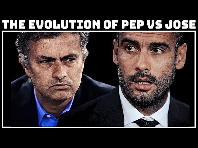 The Evolution Of Pep Guardiola Vs Jose Mourinho | The Friendship Turned Rivalry