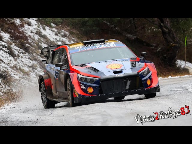 Test Monte Carlo 2024 | Neuville Thierry | Hyundai I20 Rally1 Hybrid By PapaJulien