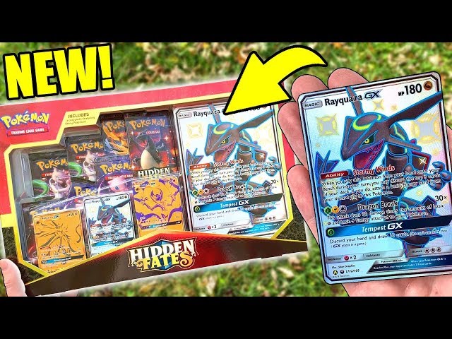 I FINALLY HAVE THIS CARD! Opening a New Pokemon Hidden Fates Premium Powers Collection Box
