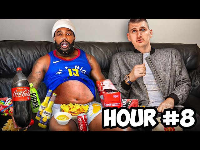 I Ate Jokic's Terrible Cheat Day & Gained 6 Pounds In 24 Hours!