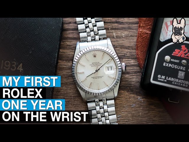 First Rolex One Year Later - Long Term Review of Rolex Datejust 16030