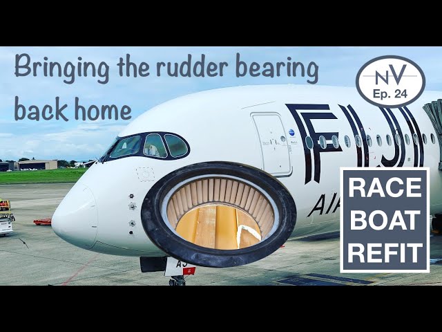 Bringing the rudder bearing back home - RACE BOAT REFIT| Ep. 24