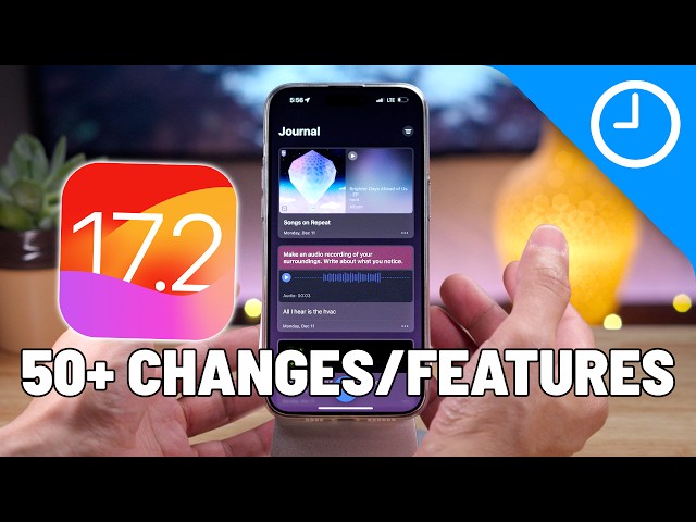 iOS 17.2: What's New? 50+ Changes & Features!