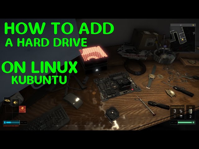 How to Add a Hard Drive on Linux Kubuntu for Steam Library Storage