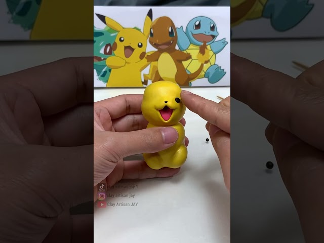 Clay Artisan JAY ：Crafting Pikachu in Clay!