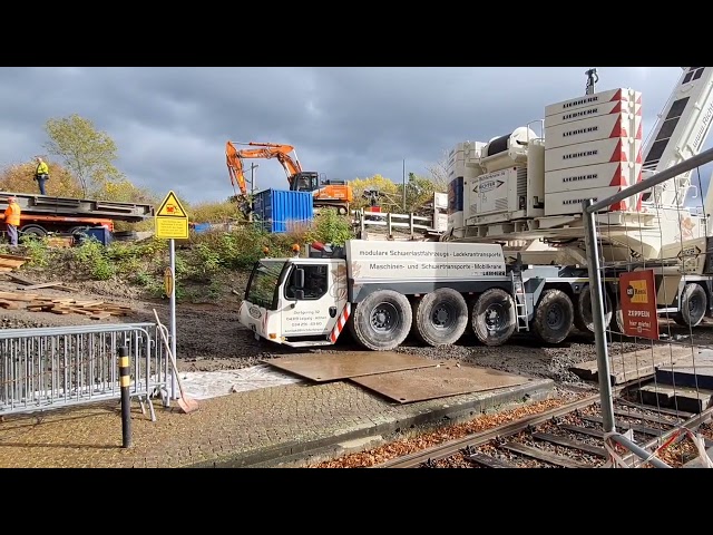 Erneuerungsarbeiten am Brückenbauwerk im Sömmerdaer Bahnhof