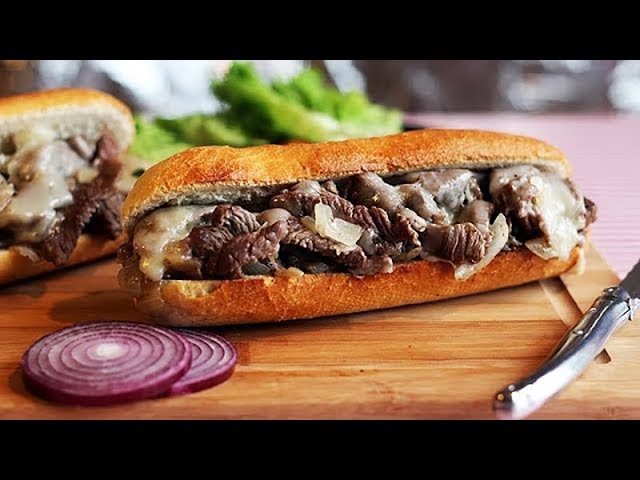 PHILLY CHEESE STEAK | Steak Sandwich
