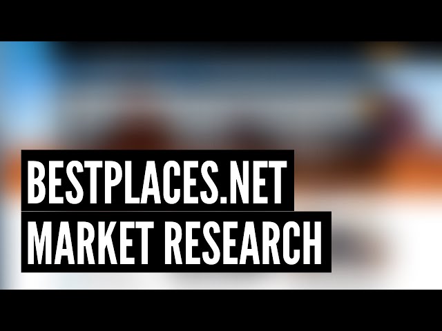 How to Do Market Research with BestPlaces.net