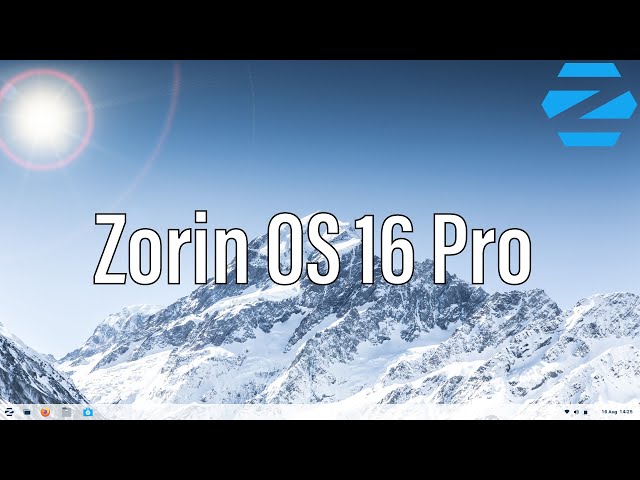 Zorin OS 16 Pro | A Perfect Alternative To Windows Or macOS