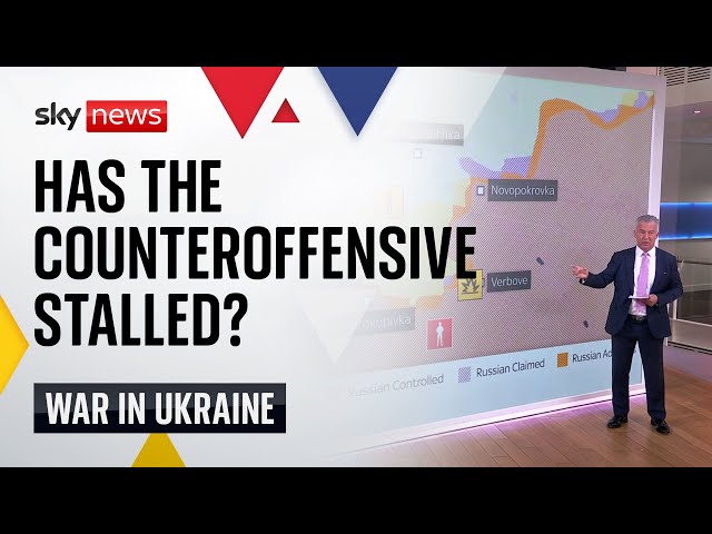 Ukraine war: Has the counteroffensive stalled?