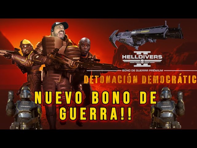 NUEVO BONO DE GUERRA HELLDIVERS2!!
