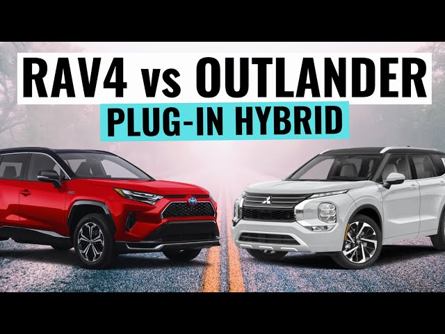 2024 Toyota RAV4 Prime VS Mitsubishi Outlander PHEV || Which Plug In Hybrid SUV Is Best?