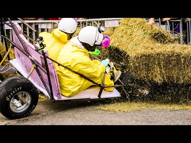 Top Crashes from Red Bull Soapbox Race Ohio