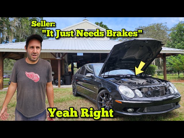 I Was Sold an AMG Mercedes that "Only Needs a Brake Job." It was Hiding Much More...