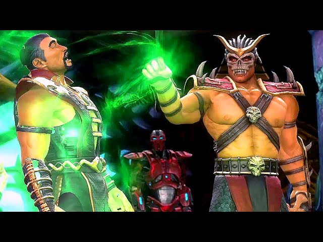 Mortal Kombat Shao Kahn Kills Shang Tsung Scene