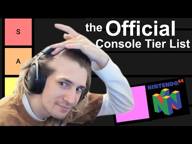 Dunkey made me MALD with this Console Tier List