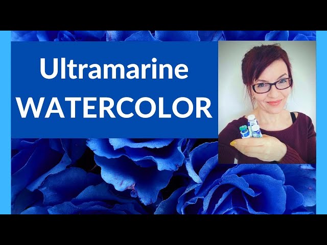 Ultramarine Blue Watercolor  (10 ESSENTIAL mixes!)