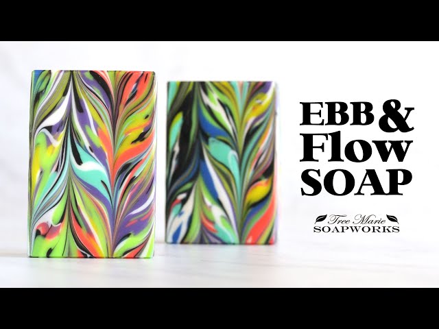 Festive Ebb & Flow Cold Process Soap (Tree Marie SHORT #3)