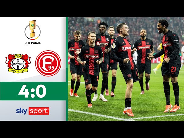 SIE SIND NICHT ZU STOPPEN! | Bayer 04 Leverkusen - Fortuna Düsseldorf | Highlights | DFB-Pokal 23/24