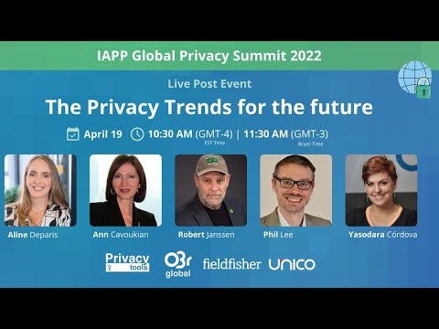 The Privacy Trends for the future - Online Free Event
