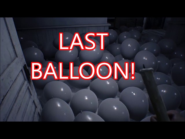Resident Evil 7 - What happens if you take out all the Balloons then solve Lucas's riddle?