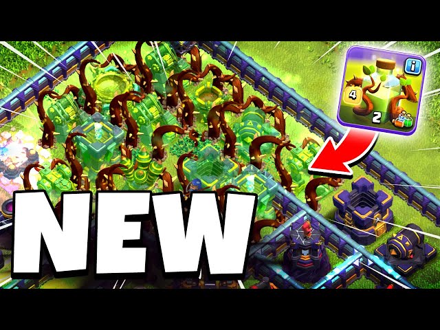 NEW Overgrowth Spell | Update Sneak Peek 3 (Clash of Clans)