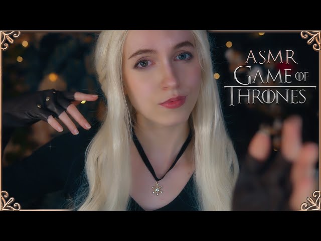 ASMR HAND SOUNDS 🖐🏻YOU ARE my little DRAGON! ❤️✨DAENERYS GAME OF THRONES RP✨