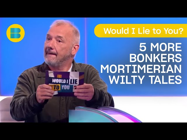 5 More Bonkers Bob Mortimer Tales | Best of Bob Mortimer | Would I Lie to You? | Banijay Comedy