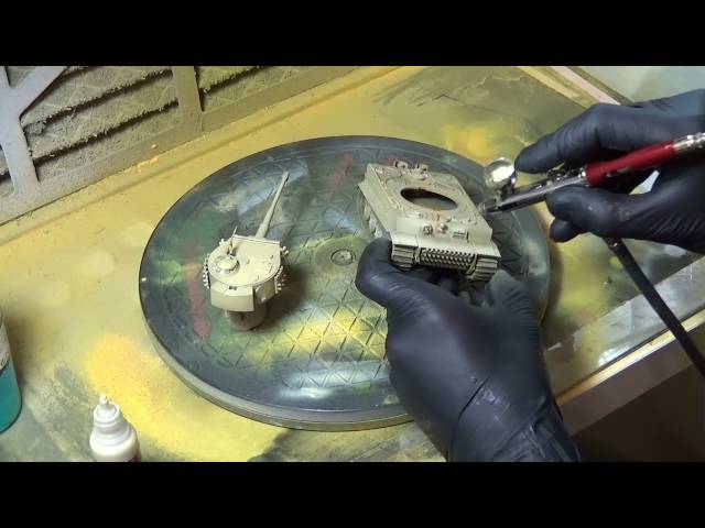 Tutorial: Painting German WW2 Tank with Camouflage & Weathering