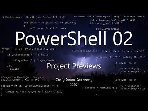 PowerShell - Projects