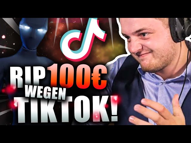 😰🤣ER macht TIKTOK und VERLIERT 100€... | Fortnite Random Squads/ Duos Pro WIN 100€!