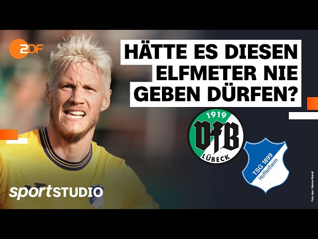 VfB Lübeck – TSG Hoffenheim Highlights | DFB-Pokal 2023/24 | sportstudio