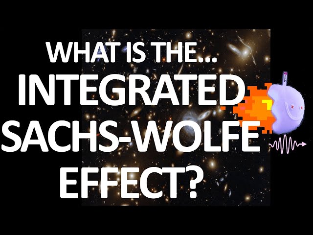 How Does DARK ENERGY Change the CMB Temperature? | The Integrated Sachs-Wolfe Effect