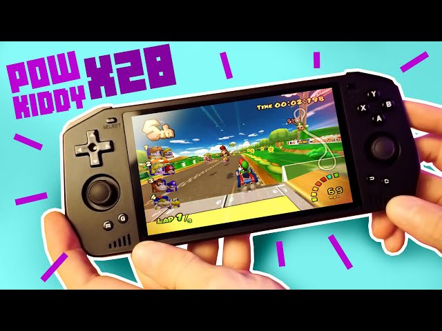 This awesome BIG handheld does it all! (Powkiddy X28 Review)