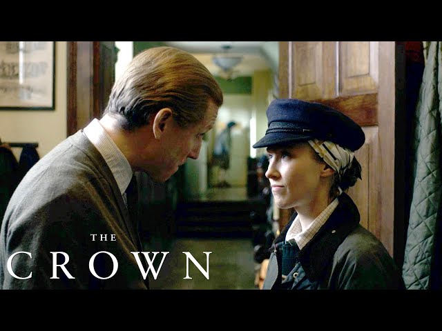 The Crown | Prince Philip Reminds Princess Anne Who She Is