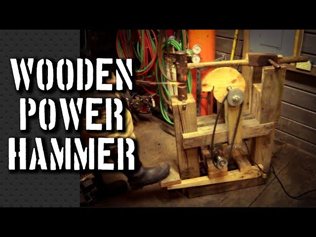 How to Build a Power Hammer: My Power Hammer Plans for a Homemade DaVinci Cam Helve Hammer