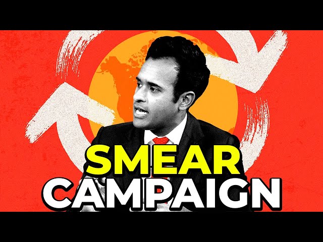 The horrible SMEAR CAMPAIGN against VIVEK RAMASWAMY has STARTED